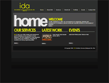 Tablet Screenshot of ida.com.my