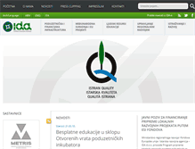 Tablet Screenshot of ida.hr